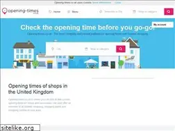 Sites similar to openingtime.co.uk