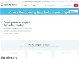 Sites similar to openingtimes.co.uk