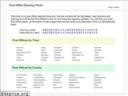 Sites similar to openingtimes123.co.uk