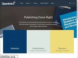 Sites similar to openintro.com