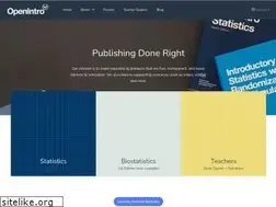 Sites similar to openintro.org
