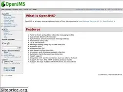 Sites similar to openjms.sf.net