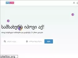 Sites similar to openjobs.ge