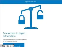 Sites similar to openlegaldata.io