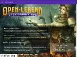 Sites similar to openlegendrpg.com