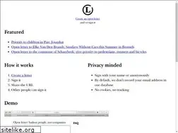 Sites similar to openletter.earth