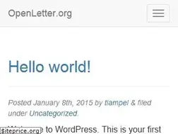 Sites similar to openletter.org
