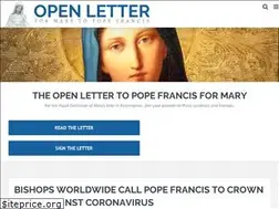 Sites similar to openletterformary.com