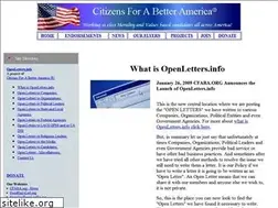 Sites similar to openletters.info