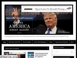 Sites similar to openlettertodonaldtrump.com