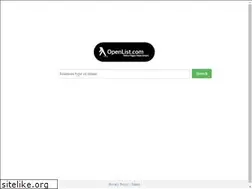 Sites similar to openlist.com