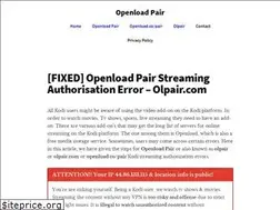 Sites similar to openloadpair.co
