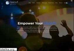 Sites similar to openlp.org