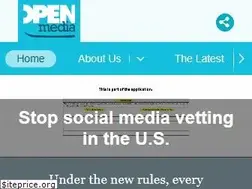 Sites similar to openmedia.org