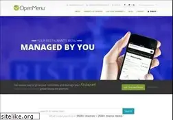 Sites similar to openmenu.com