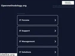 Sites similar to openmethodology.org