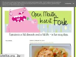 Sites similar to openmouthinsertfork.blogspot.com