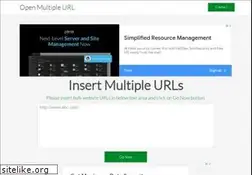 Sites similar to openmultipleurl.com