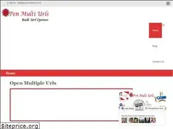 Sites similar to openmultiurls.com