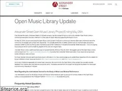 Sites similar to openmusiclibrary.org