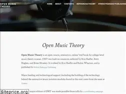 Sites similar to openmusictheory.com