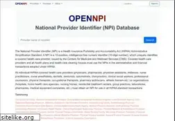 Sites similar to opennpi.com