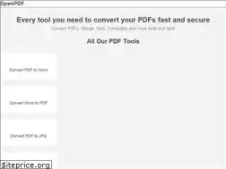 Sites similar to openpdf.com