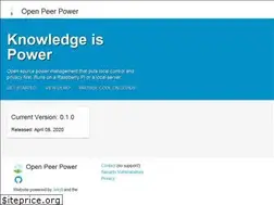 Sites similar to openpeerpower.io