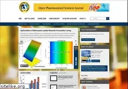 Sites similar to openpharmaceuticalsciencesjournal.com