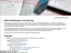 Sites similar to openplanningtools.net