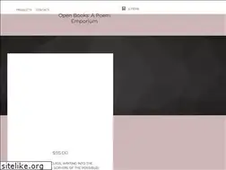 Sites similar to openpoetrybooks.bigcartel.com