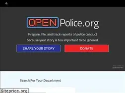 Sites similar to openpolice.org