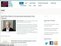 Sites similar to openpolicyontario.com