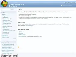 Sites similar to openproblemgarden.org