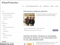 Sites similar to openproduction.info