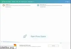 Sites similar to openproxy.space