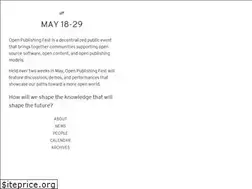 Sites similar to openpublishingfest.org