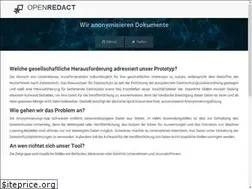 Sites similar to openredact.org