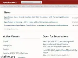 Sites similar to openreview.net