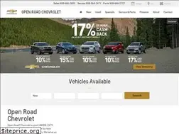 Sites similar to openroadchevrolet.com