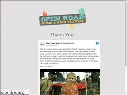 Sites similar to openroadfestival.com