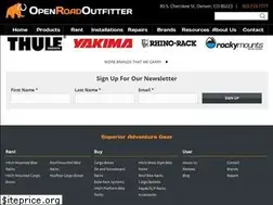 Sites similar to openroadoutfitter.com