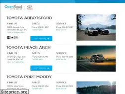 Sites similar to openroadtoyota.com
