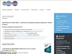 Sites similar to openscience.in.ua
