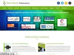 Sites similar to opensciencepublications.com