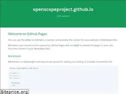 Sites similar to openscopeproject.org