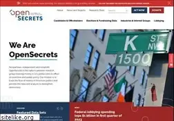 Sites similar to opensecrets.org