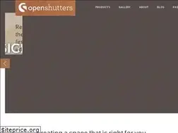 Sites similar to openshutters.com.au