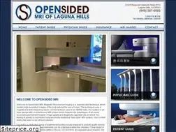 Sites similar to opensidedmrilagunahills.com
