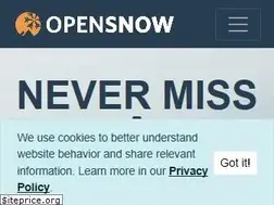 Sites similar to opensnow.com